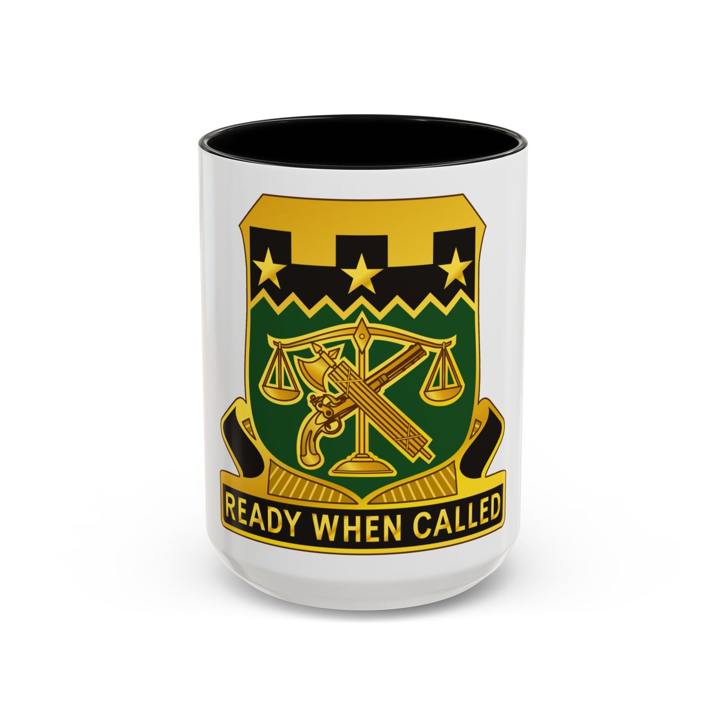105 Military Police Battalion (U.S. Army) Accent Coffee Mug