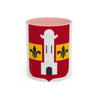 740th Antiaircraft Artillery Gun Battalion v2 (U.S. Army) Accent Coffee Mug