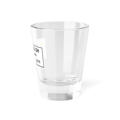 Caltrans G11-4.1 (California) (Road Sign) Shot Glass 1.5oz