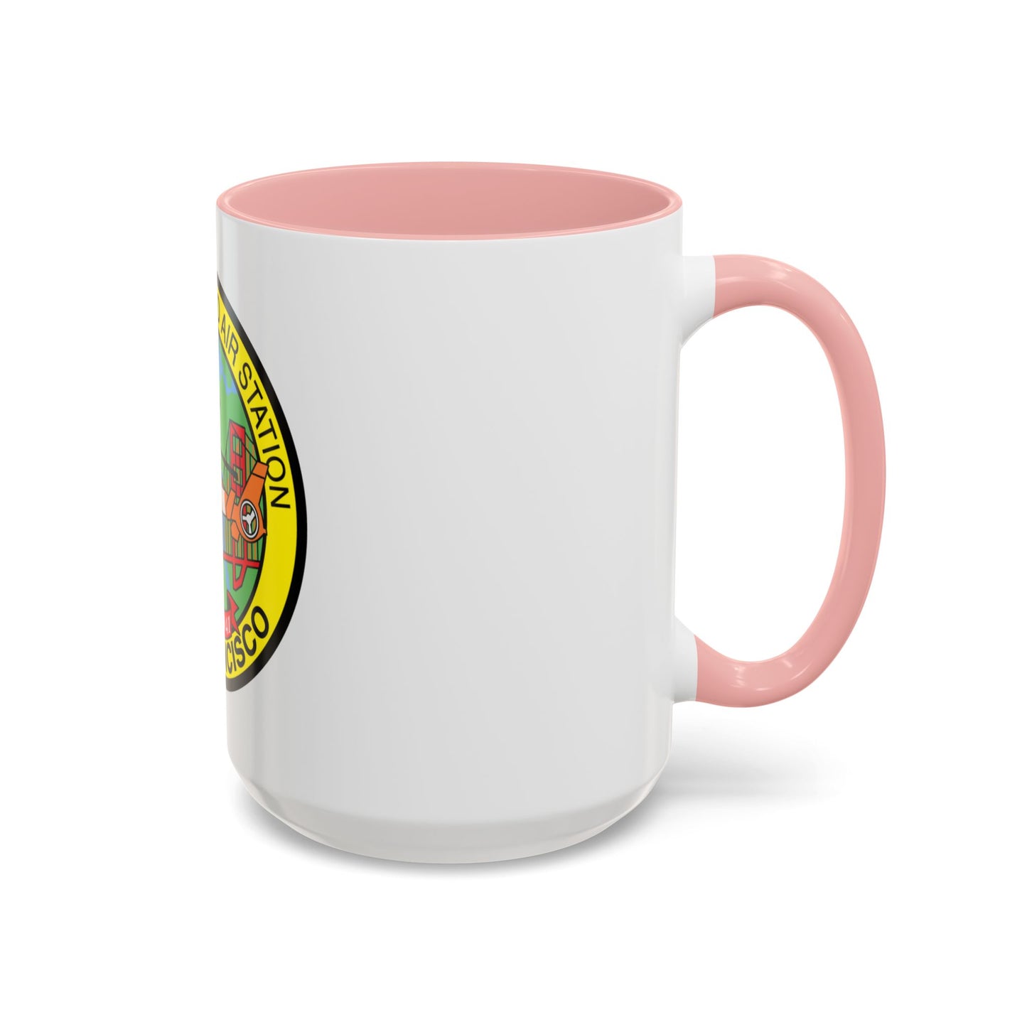 USCG Air Station San Francisco (U.S. Coast Guard) Accent Coffee Mug