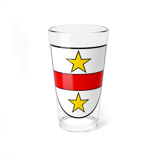 Coat of arms of Uerkheim (Switzerland) (Coat of Arms) Pint Glass 16oz