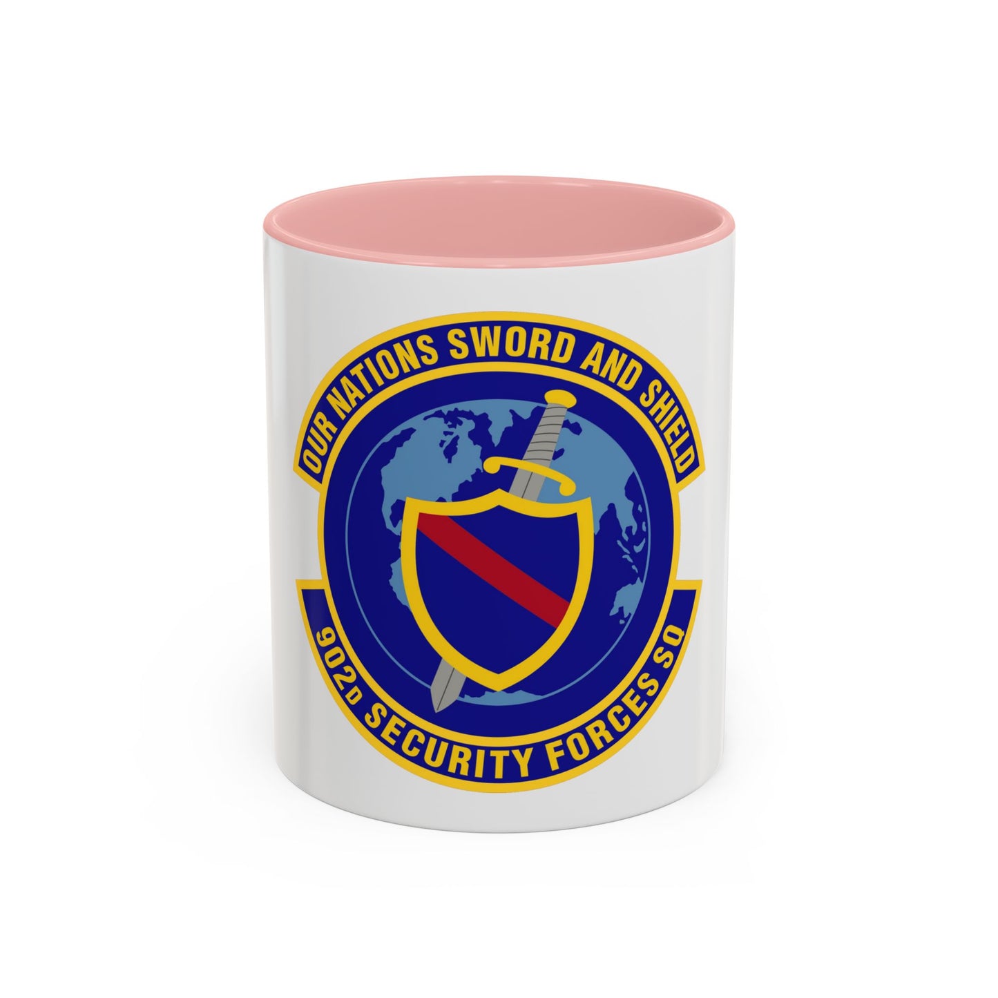 902d Security Forces Squadron (U.S. Air Force) Accent Coffee Mug