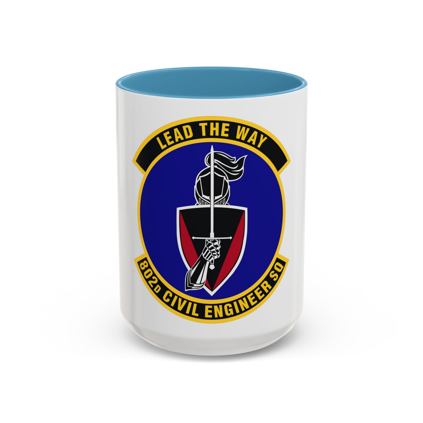 802d Civil Engineer Squadron (U.S. Air Force) Accent Coffee Mug