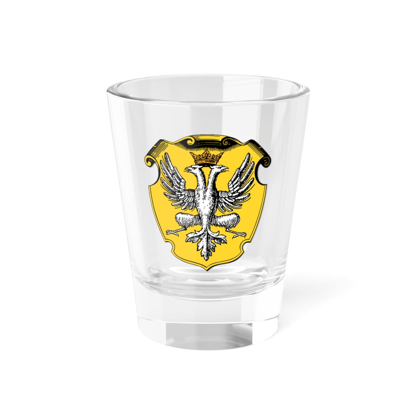 Herbarz Kaspra Niesieckiego Черниговское (Lithuania) (Coat of Arms) Shot Glass 1.5oz