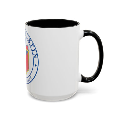 Seal of Austin TX - Accent Coffee Mug