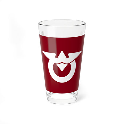 Flag of Iwamuro Niigata 1965-2005 (Japan) Pint Glass 16oz