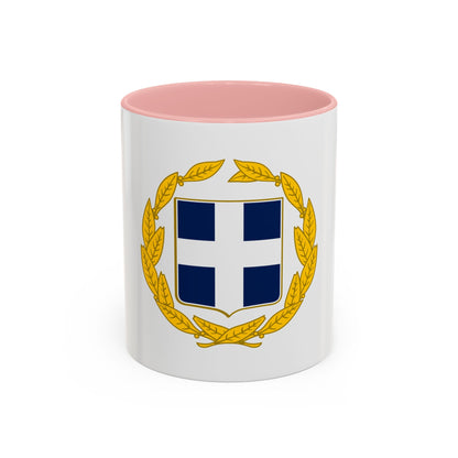 Coat of arms of Greece (military) - Accent Coffee Mug