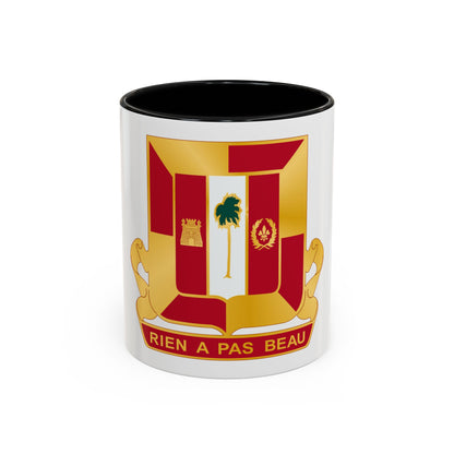 718th Antiaircraft Artillery Gun Battalion (U.S. Army) Accent Coffee Mug