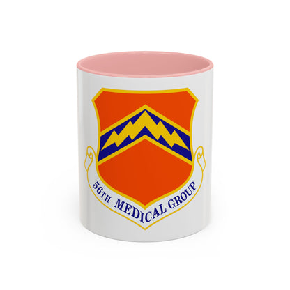 56th Medical Group (U.S. Air Force) Accent Coffee Mug