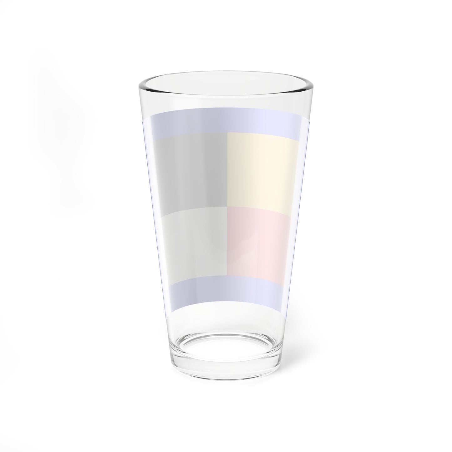Atarashiki-mura flag (Japan) Pint Glass 16oz