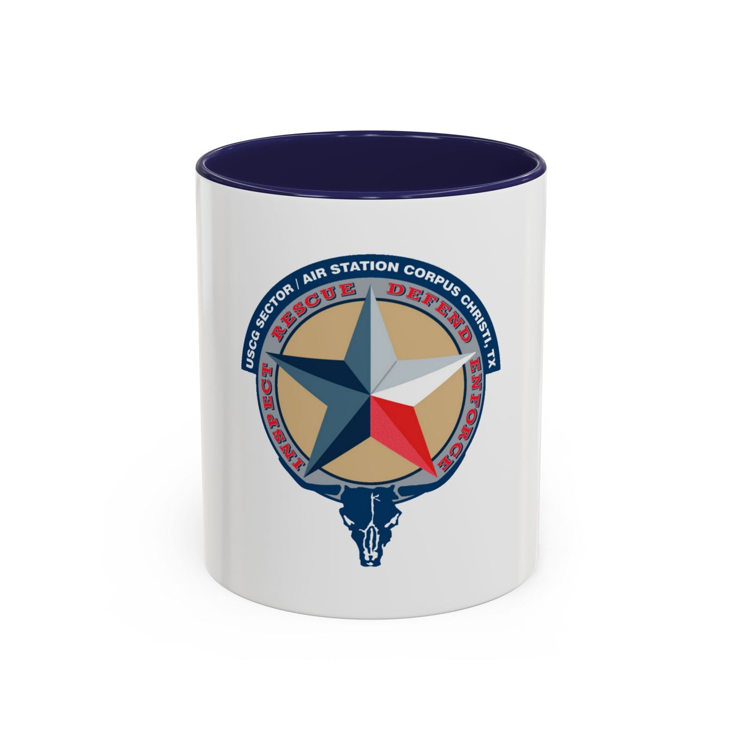 USCG Sector AS Corpus ChristiTX (U.S. Coast Guard) Accent Coffee Mug