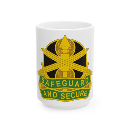 785 Military Police Battalion (U.S. Army) White Coffee Mug-15oz-Go Mug Yourself