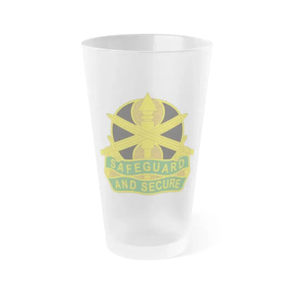 785 Military Police Battalion (U.S. Army) Frosted Pint Glass 16oz Default Title - Go Mug Yourself