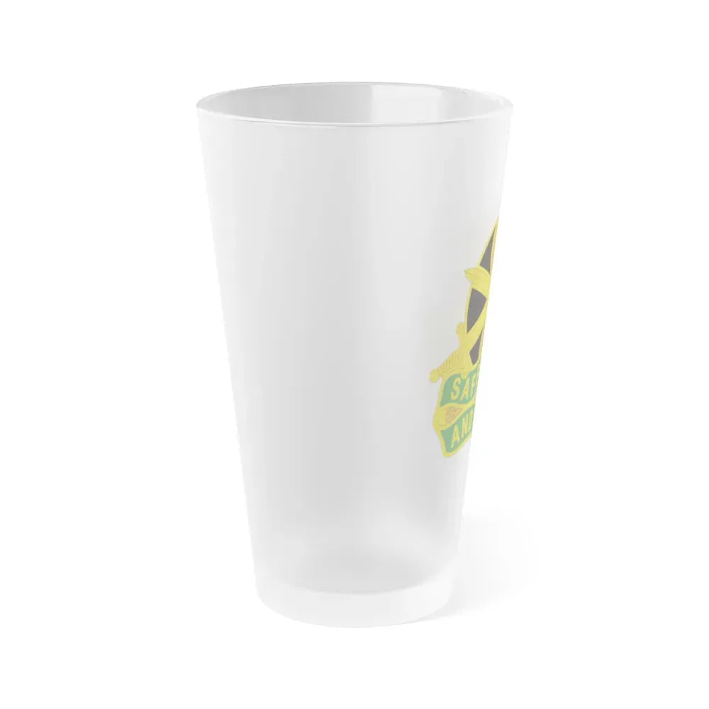 785 Military Police Battalion (U.S. Army) Frosted Pint Glass 16oz - Go Mug Yourself