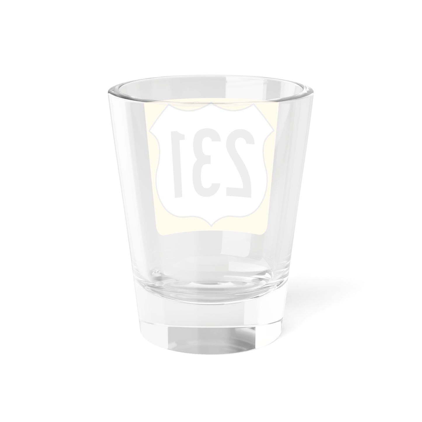 US 231 FL reversed (Florida) (Road Sign) Shot Glass 1.5oz