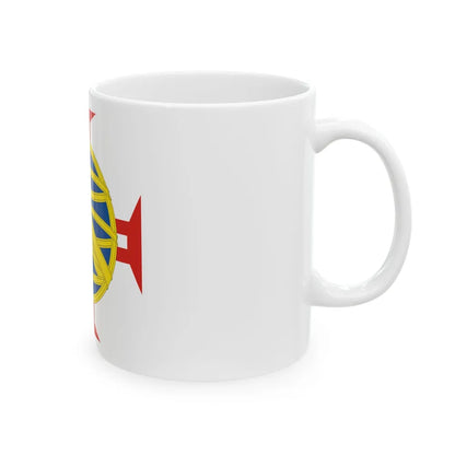 Coat of arms of the Provincia Cisplatina - White Coffee Mug-Go Mug Yourself