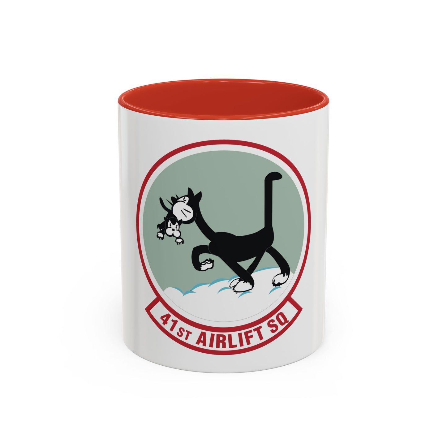 41st Airlift Squadron (U.S. Air Force) Accent Coffee Mug