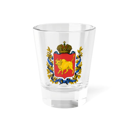 Coat of arms of Grodno Governorate 1878 (Russia) (Coat of Arms) Shot Glass 1.5oz