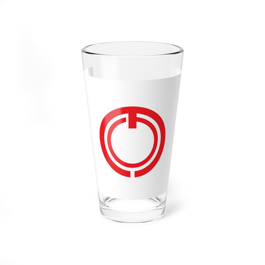 Flag of Shimosuwa Nagano (Japan) Pint Glass 16oz