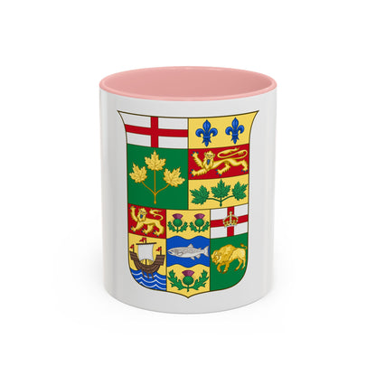 Arms of Canada 1870 - Accent Coffee Mug
