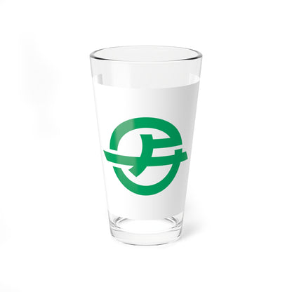Flag of Asakuchi Okayama (Japan) Pint Glass 16oz
