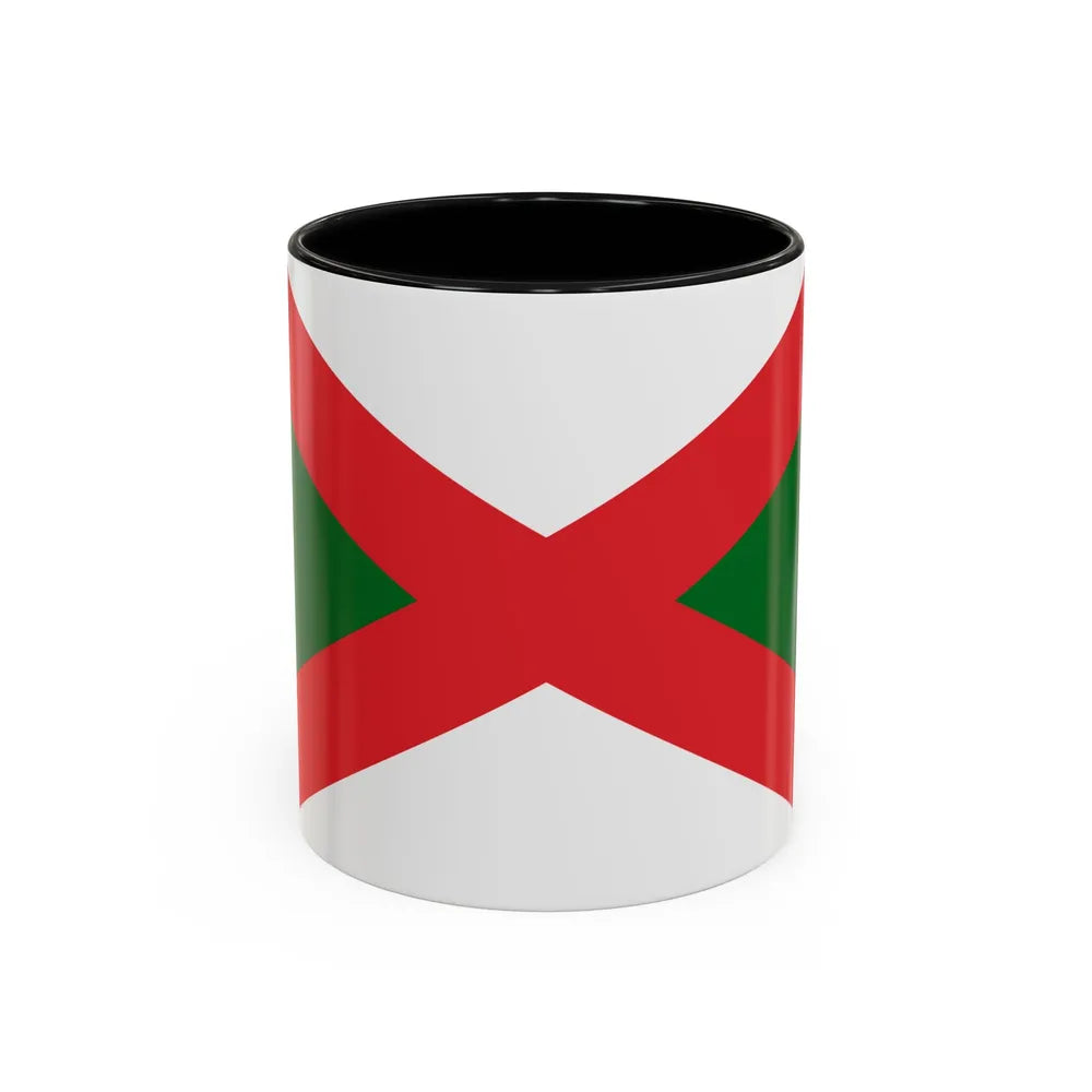 Flag of Bexhill UK - Accent Coffee Mug-11oz-Black-Go Mug Yourself