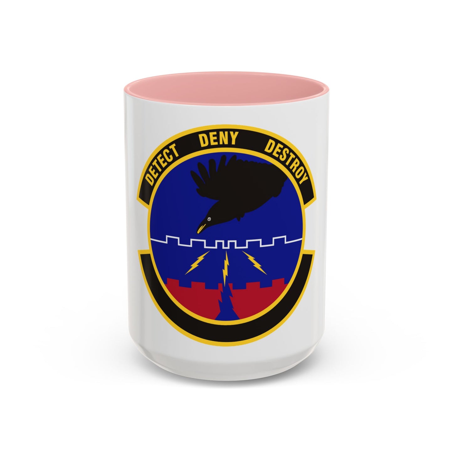 579 Software Engineering Squadron AFMC (U.S. Air Force) Accent Coffee Mug