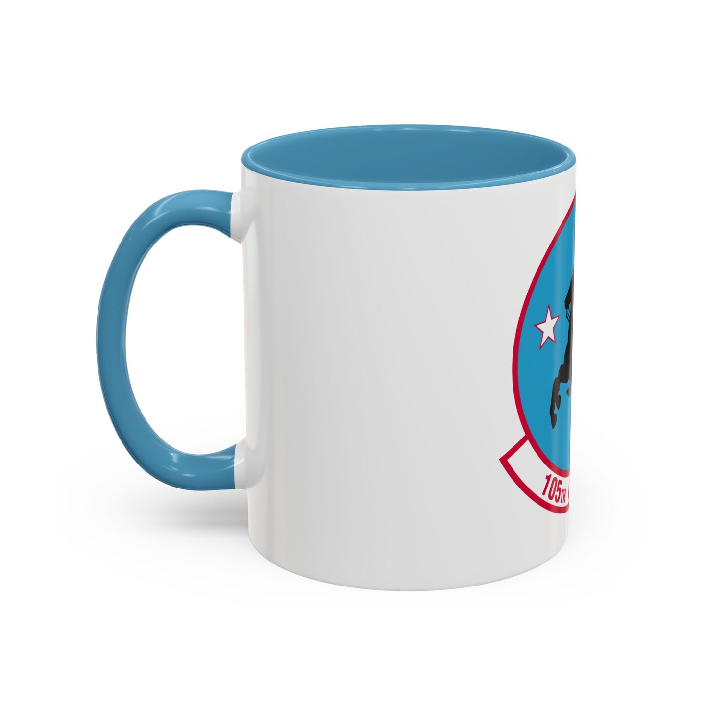 105th Airlift Squadron (U.S. Air Force) Accent Coffee Mug