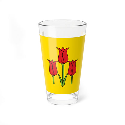 Flag of Volokonovsky rayon (Russia) Pint Glass 16oz