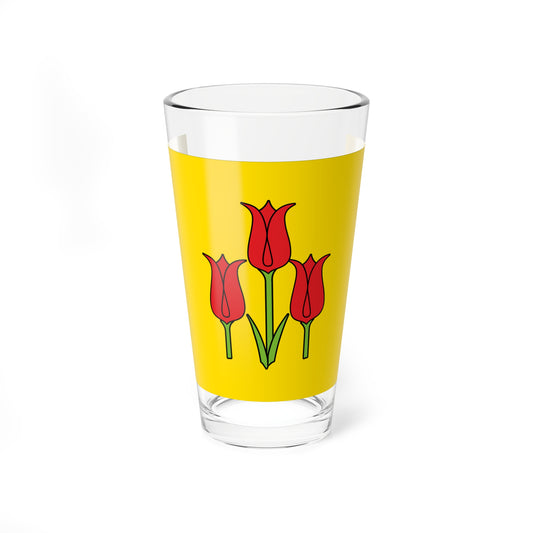 Flag of Volokonovsky rayon (Russia) Pint Glass 16oz