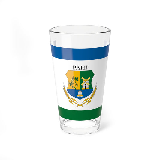 Flag of Pahi (Hungary) Pint Glass 16oz