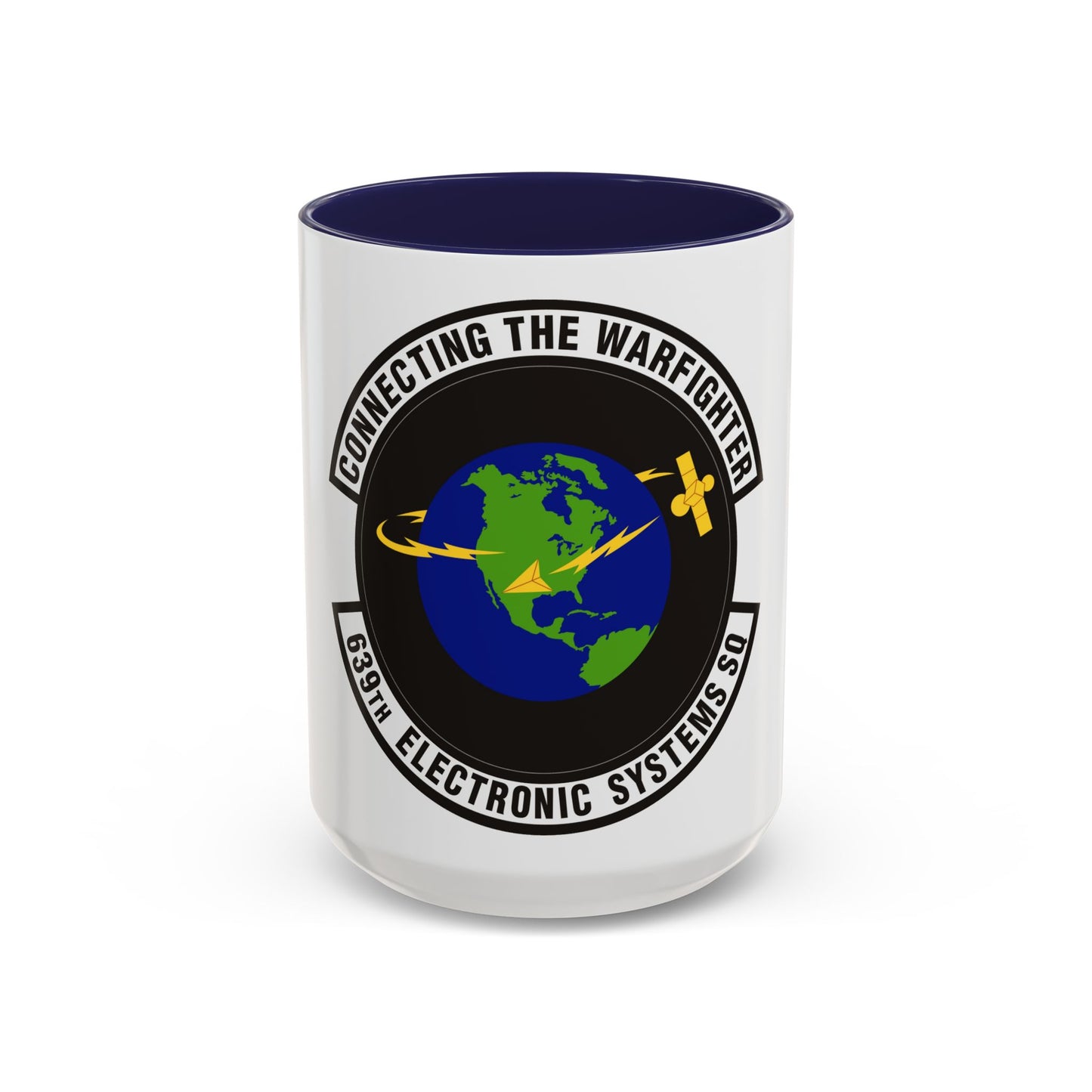 639th Electronic Systems Squadron (U.S. Air Force) Accent Coffee Mug