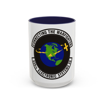 639th Electronic Systems Squadron (U.S. Air Force) Accent Coffee Mug