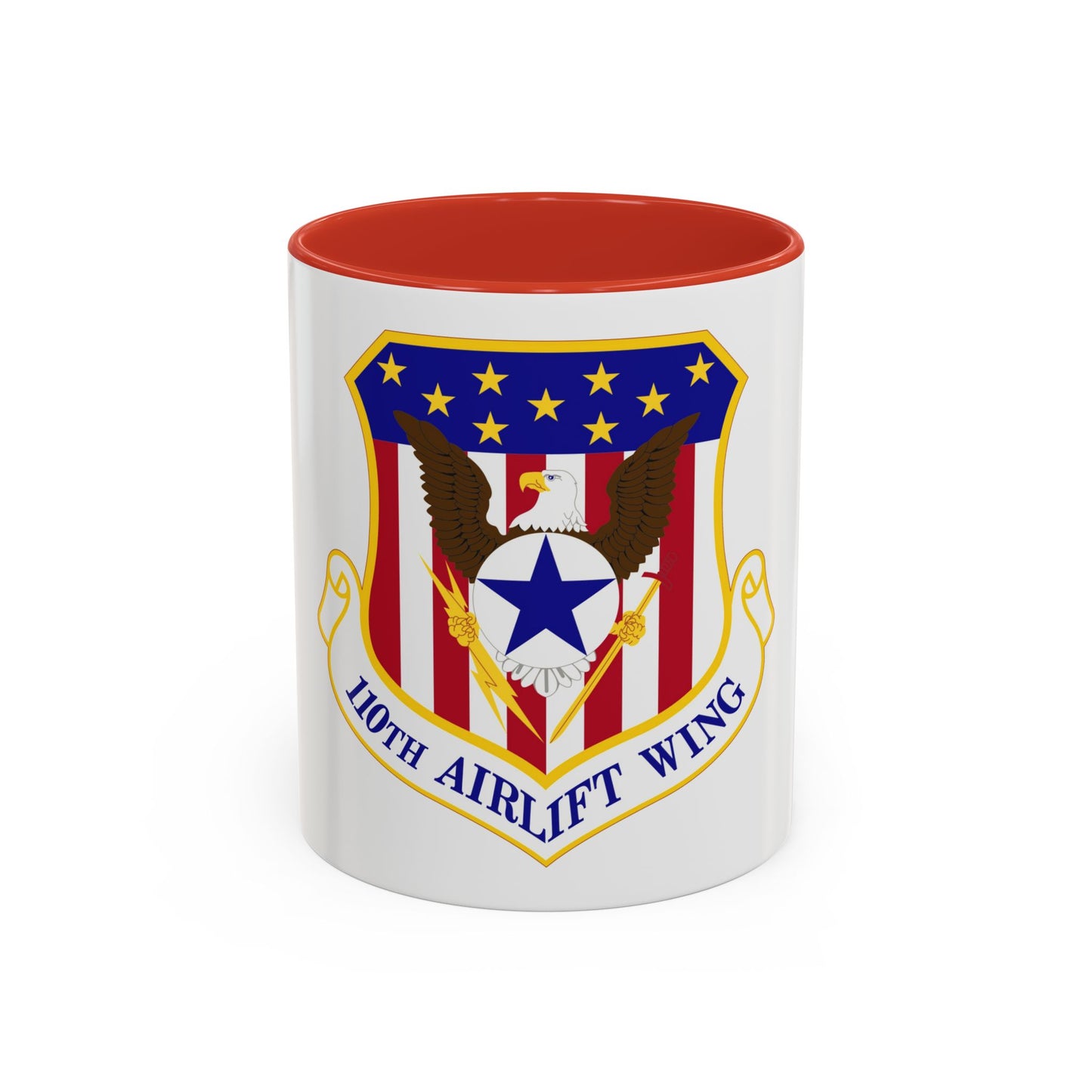110th Airlift Wing (U.S. Air Force) Accent Coffee Mug