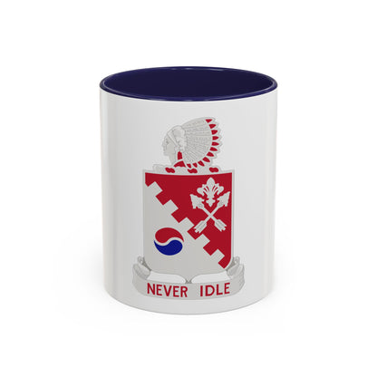 120 Engineer Battalion (U.S. Army) Accent Coffee Mug