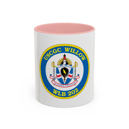 USCGC Willow WLB 202 (U.S. Coast Guard) Accent Coffee Mug