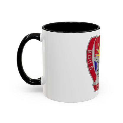 204 Engineer Battalion (U.S. Army) Accent Coffee Mug