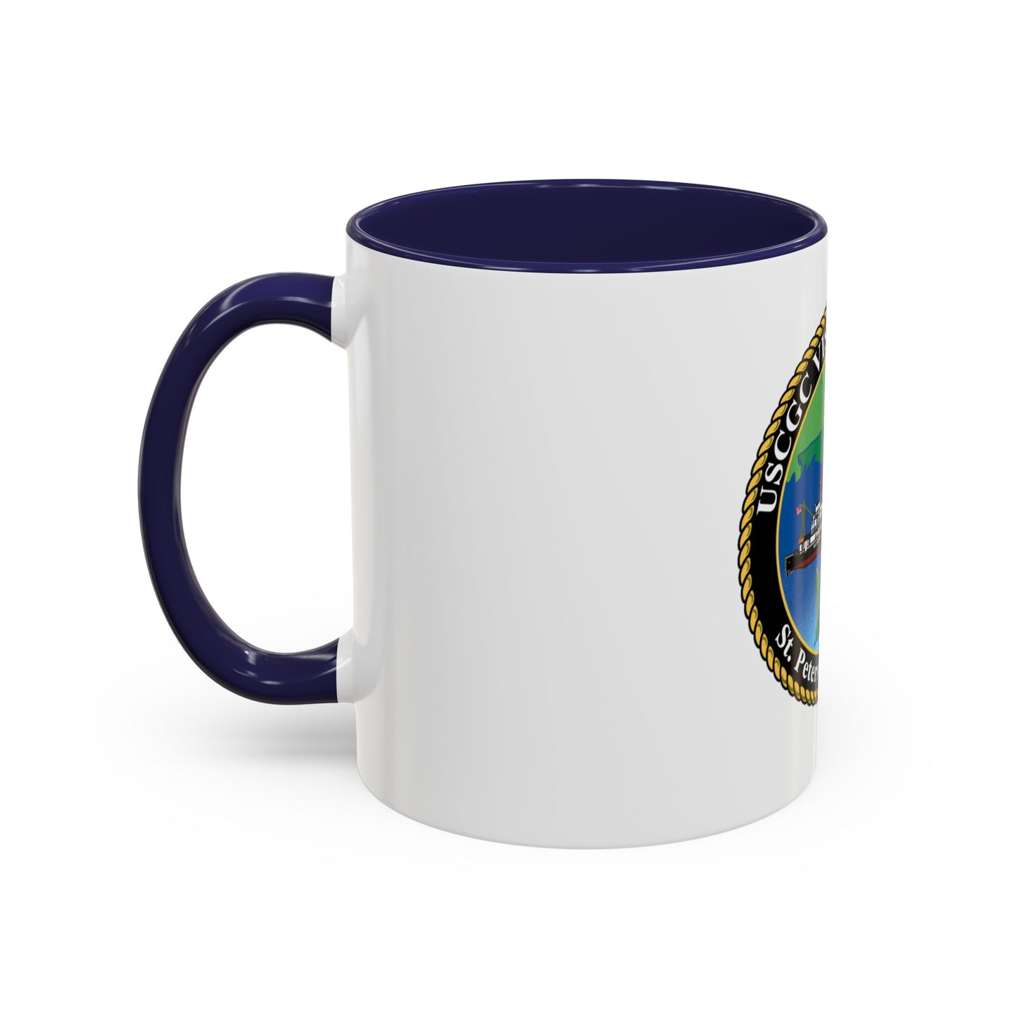 USCGC VISE WLIC 75305 (U.S. Coast Guard) Accent Coffee Mug