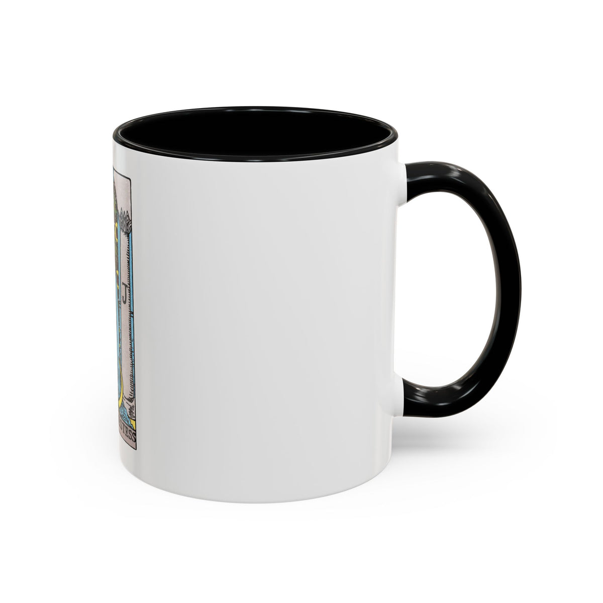 The High Priestess (Tarot Card) Accent Coffee Mug