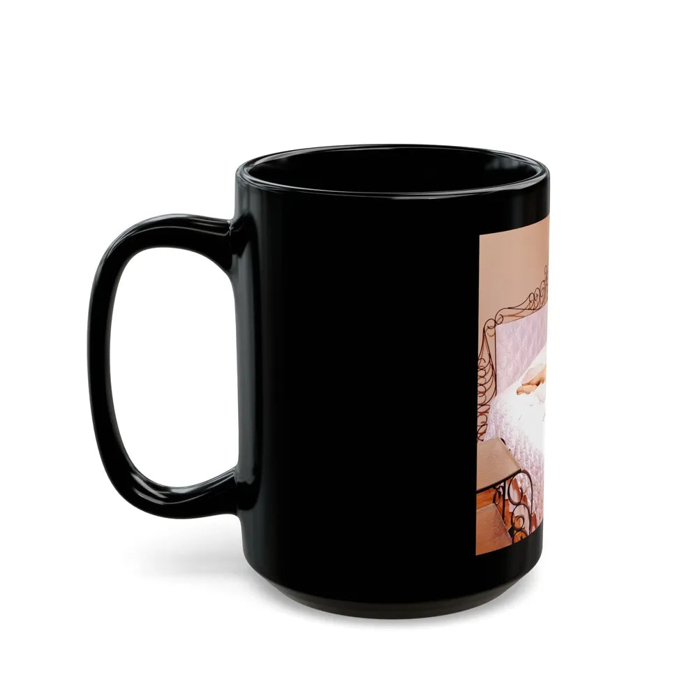 Eve Meyer #36 (Vintage Female Icon) Black Coffee Mug-Go Mug Yourself