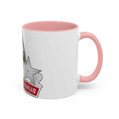 31st Engineer Battalion 2 (U.S. Army) Accent Coffee Mug