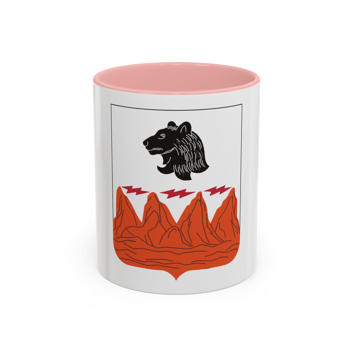 4 Signal Battalion 2 (U.S. Army) Accent Coffee Mug