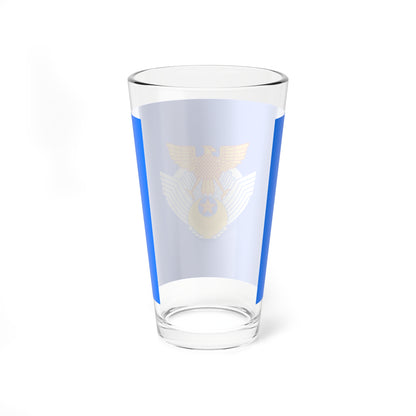 Flag of the Japan Air Self-Defense Force 1957-1972 (Japan) Pint Glass 16oz