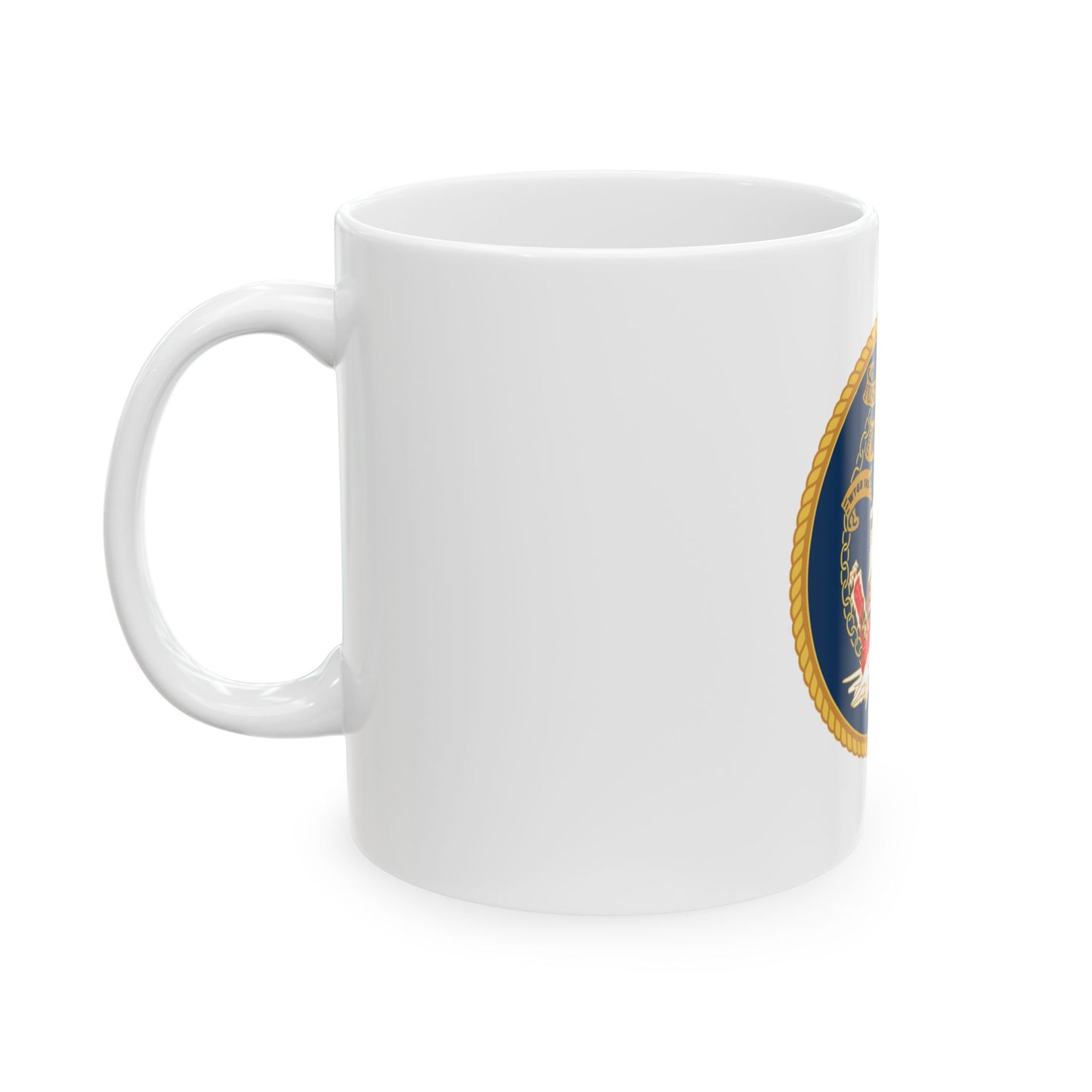 USCGC Mobile Bay WTGB 103 (U.S. Coast Guard) White Coffee Mug