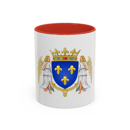 Royal Coat of Arms of Valois France - Accent Coffee Mug