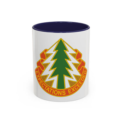 1 Signal Group (U.S. Army) Accent Coffee Mug