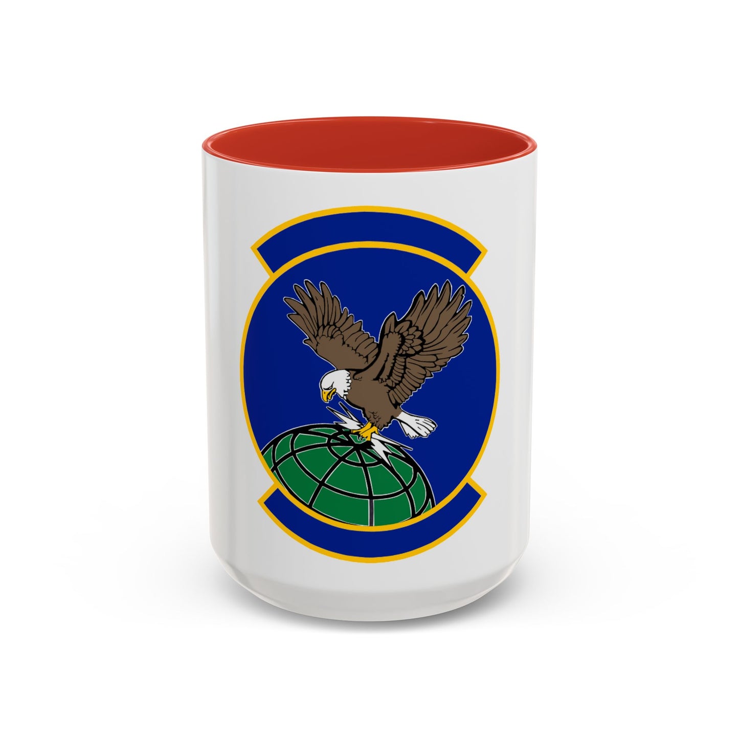 100 Aircraft Maintenance Squadron USAFE (U.S. Air Force) Accent Coffee Mug