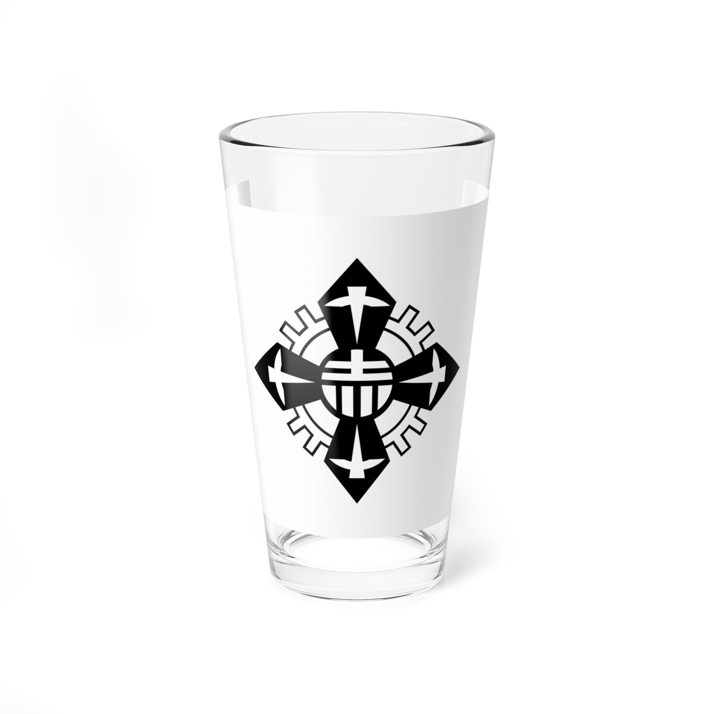 Flag of Akabira Hokkaido 1949-1966 (Japan) Pint Glass 16oz