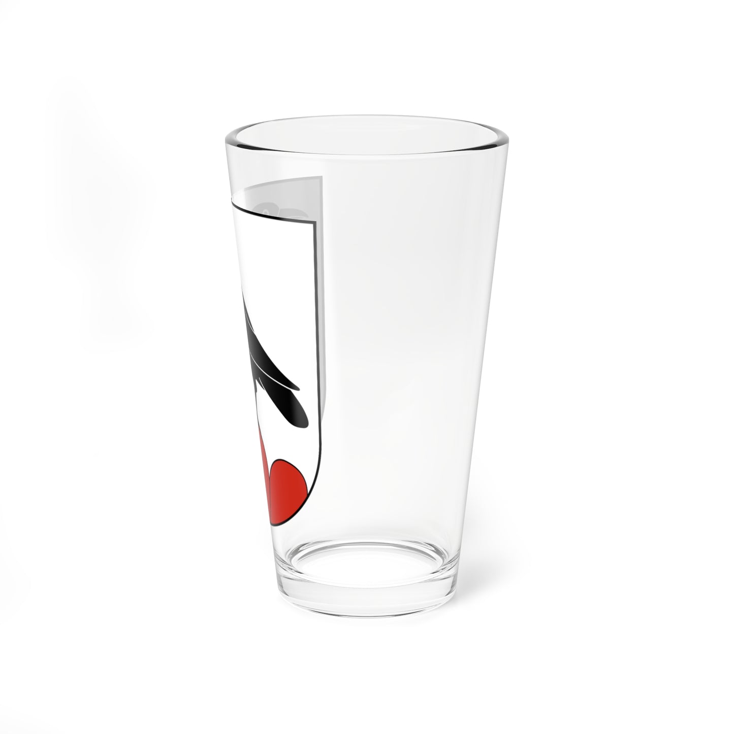 Untereggen-blazon (Switzerland) (Coat of Arms) Pint Glass 16oz