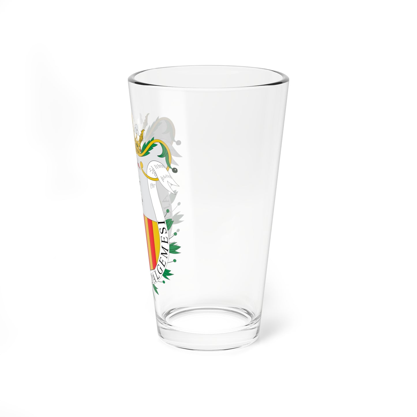 Escudo de Algemesi-Valencia (Spain) (Coat of Arms) Pint Glass 16oz